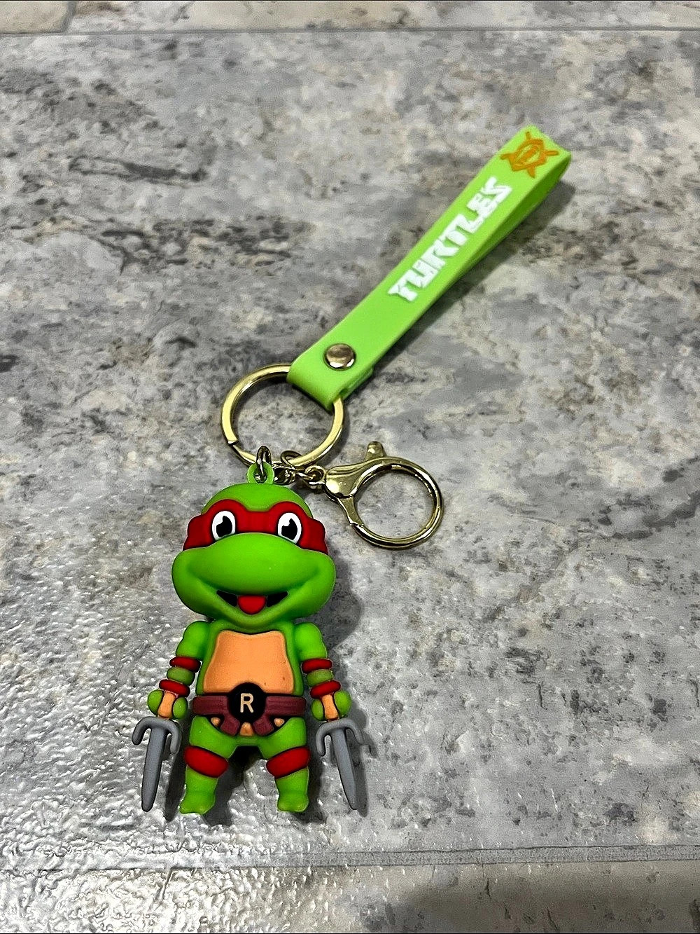 TMNT Raphael Keychain
